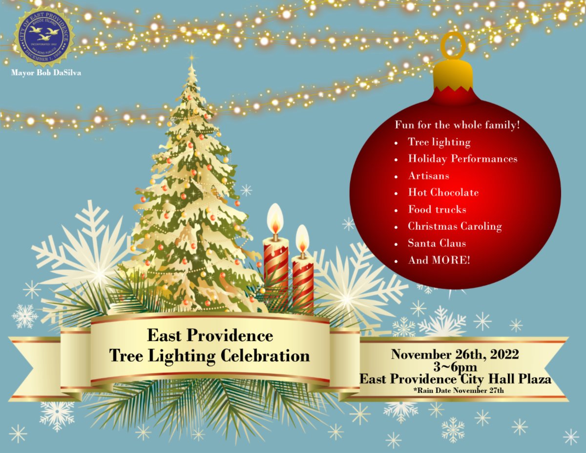 East Providence sets City Hall tree lighting event